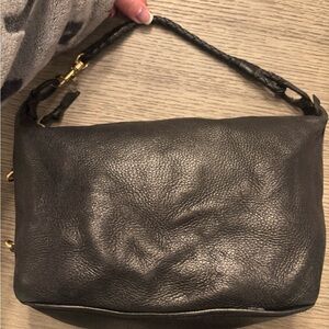 Bottega Veneta Elegant Black Leather Women's Bag